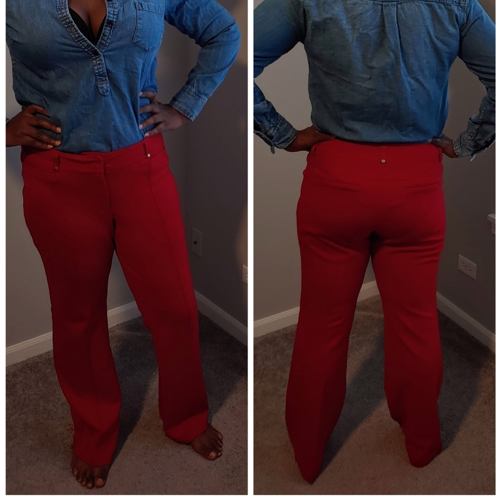 Red knit dress pant... Bundle bundle bundle you might get a steal of a price!!!
